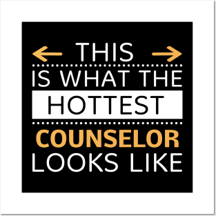 Counselor Looks Like Creative Job Typography Design Posters and Art